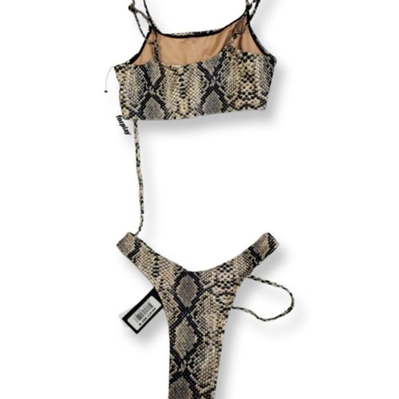 NWT SEXY SNAKEPRINT SWIMSUIT! - Picture 4 of 8